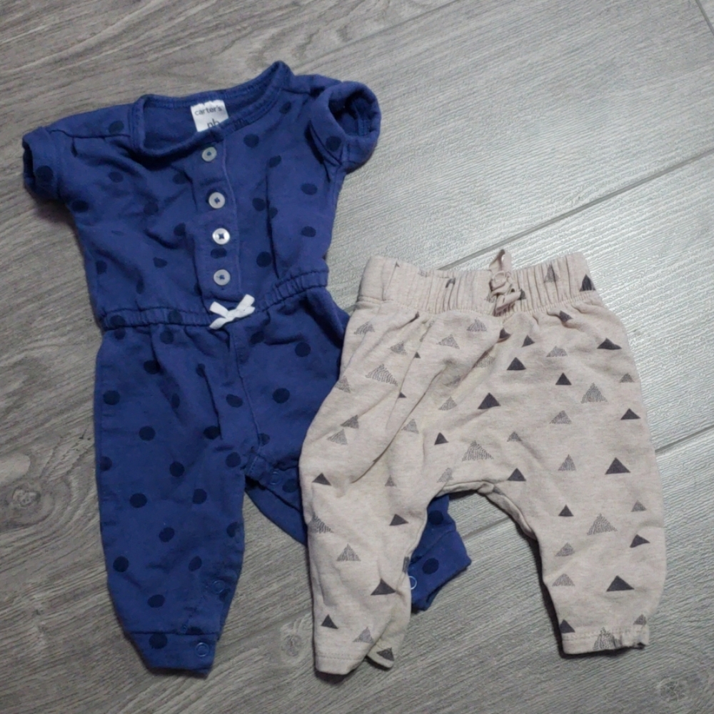 Romper and pants
